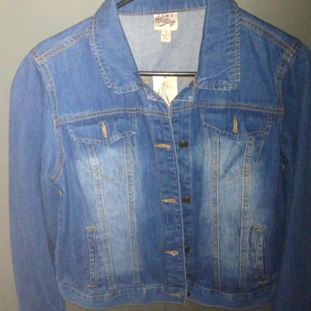 NWT Adorable Jean Jacket